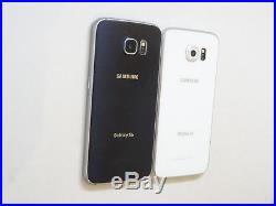 Lot of 2 Samsung Galaxy S6 SM-G920P Sprint 32GB Smartphones AS-IS