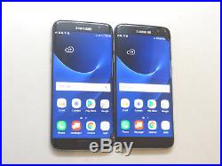 Lot of 2 Samsung Galaxy S7 Edge SM-G935V Verizon Unlocked Smartphones AS-IS #