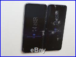 Lot of 2 Samsung Galaxy S8+ SM-G955U 64GB T-Mobile Unlocked Smartphones AS-IS