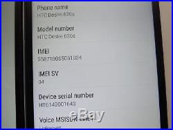 Lot of 3 HTC Desire 626s & 625 Cricket Smartphones GSM AS-IS