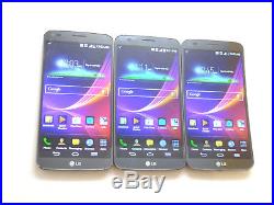 Lot of 3 LG G Flex D959 T-Mobile 32GB Smartphones AS-IS GSM Clean IMEI
