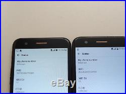 Lot of 3 LG K20 Plus MP260 32GB Metro PCS & GSM Unlocked Smartphones AS-IS
