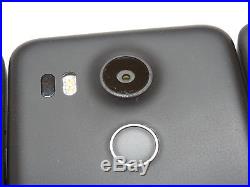 Lot of 3 LG Nexus 5X GSM Unlocked 32GB Smartphones AS-IS GSM