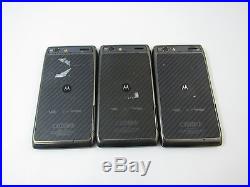 Lot of 3 Motorola Droid Razr MAXX XT912 (Verizon) QC7