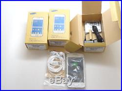 Lot of 3 New Samsung Galaxy Ace 4 LTE Naked Mobile & GSM Unlocked Smartphones