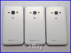 Lot of 3 Samsung Galaxy Express 3 J120A AT&T Smartphones AS-IS GSM