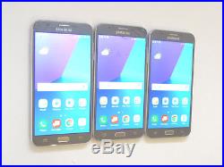 Lot of 3 Samsung Galaxy J7 V SM-J727V Verizon & GSM Unlocked Smartphones AS-IS