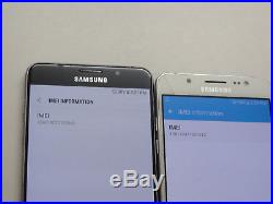 Lot of 3 Samsung Galaxy Mixed Models GSM Unlocked Smartphones AS-IS GSM