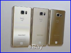 Lot of 3 Samsung Galaxy Note 5 SM-N920V Verizon Unlocked Smartphones AS-IS GSM &