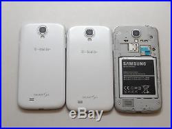 Lot of 3 Samsung Galaxy S4 T-Mobile Unlocked SGH-M919 16GB Smartphones AS-IS GSM