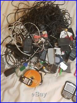 Lot of 40+ Cell Phones For Parts And Chargers, Tools, Etc CHEAP