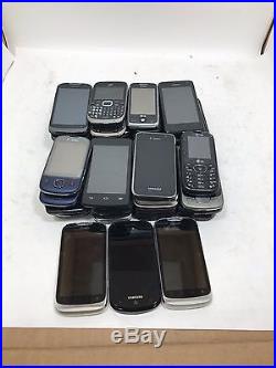 Lot of (42) Mixed Smartphone Cellphones All Working
