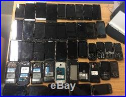 Lot of 44 cell phones! SOLD AS IS
