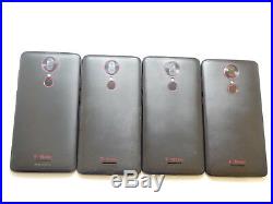 Lot of 4 Alcatel Revvl Plus C3701A 32GB T-Mobile Smartphones AS-IS Parts GSM