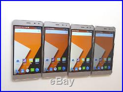 Lot of 4 Hyundai Mobile Titan LTE 16GB GSM Unlocked Smartphones AS-IS GSM