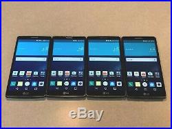 Lot of 4 LG G Vista 2 H740 AT&T Smartphones