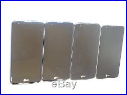 Lot of 4 LG K7 8GB Smartphones 3 T-Mobile K330 & 1 MetroPCS MS330 AS-IS GSM