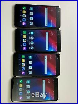 Lot of 4 LG Phoenix Plus AT&T X410AS 16GB Smartphones