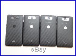Lot of 4 Motorola Droid Maxx XT1080 Verizon Unlocked Smartphones AS-IS