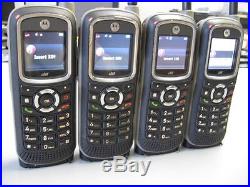Lot of 4 Motorola i365 Unlocked IDEN PTT Nextel Cell Phones GRID Iconnect