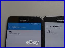 Lot of 4 Samsung Galaxy A7 (2016) 16GB GSM Unlocked Smartphones AS-IS GSM