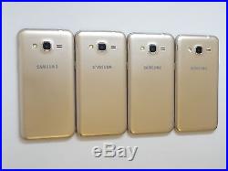 Lot of 4 Samsung Galaxy J3 SM-J320P Sprint Boost Mobile Smartphones Power AS-IS