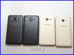 Lot of 4 Samsung Galaxy On5 SM-G550T1 MetroPCS Unlocked Smartphones AS-IS GSM