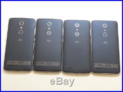 Lot of 4 ZTE ZMax Pro Z981 32GB T-Mobile Smartphones AS-IS GSM ^