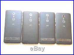 Lot of 4 ZTE ZMax Pro Z981 32GB T-Mobile Smartphones AS-IS GSM Parts #