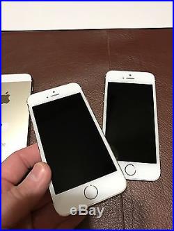 Lot of 4 iPhone 5s Gold For Parts DO NOT Power On, iCloud Off GSM Model #A1533