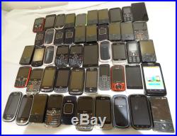 Lot of 50 Smartphones & Cell Phones Most GSM Many AT&T Most Power On AS-IS