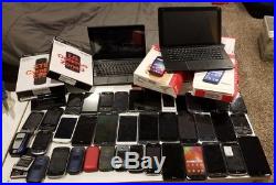 Lot of 52 Smart/phones/tablets Mixed Brands Mixed Network Providers AS-IS Parts