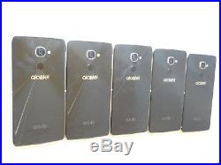 Lot of 5 Alcatel OneTouch IDOL 4S OT-6071W T-Mobile Unlocked Smartphones AS-IS