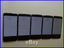 Lot of 5 Alcatel OneTouch IDOL 4S OT-6071W T-Mobile Unlocked Smartphones AS-IS