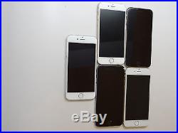 Lot of 5 Apple iPhone 6 A1549 AT&T 16GB Smartphones All Power On AS-IS GSM