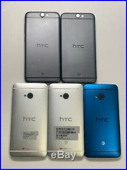 Lot of 5 HTC AT&T Smartphones (mixed models) As-Is