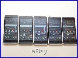 Lot of 5 HTC Desire 530 T-Mobile Smartphones Both Power On AS-IS GSM