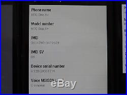 Lot of 5 HTC One X+ 64GB Carbon Black GSM Unlocked Smartphone AS-IS