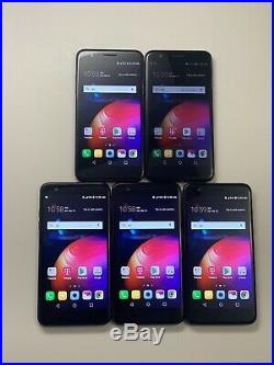 Lot of 5 LG K30 Black T-Mobile 32GB X410TK Samrtphones AS-IS GSM