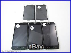 Lot of 5 LG Optimus L70 MS323 -White/Black (MetroPCS) QC5