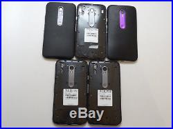 Lot of 5 Motorola Moto G 3rd Generation XT1540 GSM Unlocked Smartphones AS-IS