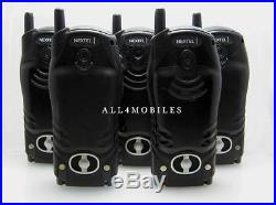 Lot of 5 Motorola i355 Rugged Nextel Cell Phones Walkie Talkie Radios