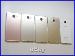 Lot of 5 Samsung Galaxy A5 (2016) Smartphones 1 GSM Unlocked & 4 Claro AS-IS GSM