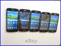 Lot of 5 Samsung Galaxy Avant SM-G386T T-Mobile Smartphones AS-IS GSM #