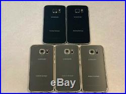 Lot of 5 Samsung Galaxy S6 Edge G925T T-mobile + GSM Unlocked Smartphones