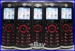 Lot of 5 Unlocked Motorola i335 IDEN PTT Cell Phones, Nextel, GRID, Iconnect