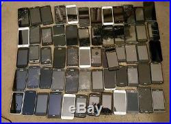 Lot of 61 Phones Smartphones for Parts / Repair Samsung LG Nokia