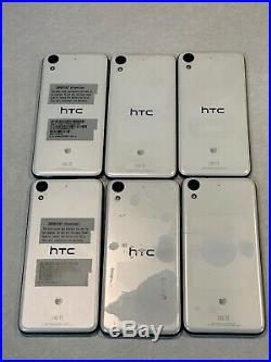 Lot of 6 HTC Desire 626 OPM9120 AT&T Smartphones