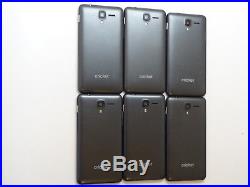 Lot of 6 Kyocera Hydro View C6742 Cricket Smartphones AS-IS GSM #