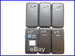 Lot of 6 Samsung Galaxy Avant SM-G386T T-Mobile Smartphones AS-IS GSM
